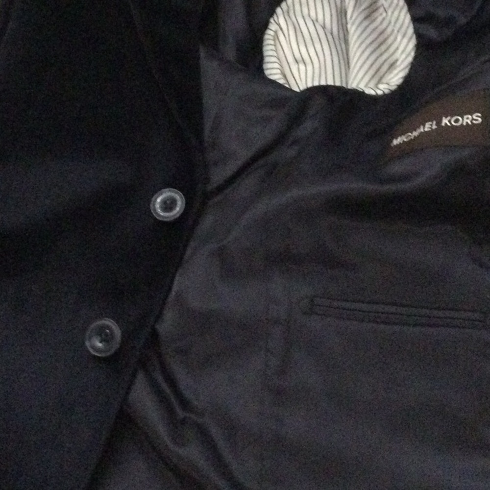 Michael Kors Navy Velvet Sport Coat NEW size 12R Boys GORGEOUS!! - Picture 10 of 10